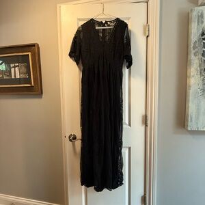 Pinkblush Black Maxi Dress